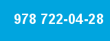 978 722-04-28 978 722-04-28
